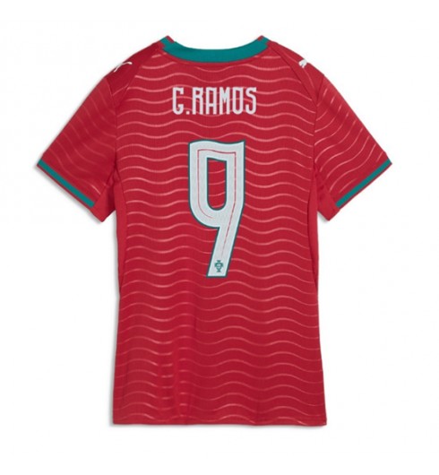 Portugalsko Goncalo Ramos #9 Domácí Dres pro Dámské MS 2026 Krátký Rukáv Portugalsko Goncalo Ramos #9 Domácí Dres pro Dámské MS 2026 Krátký Rukáv